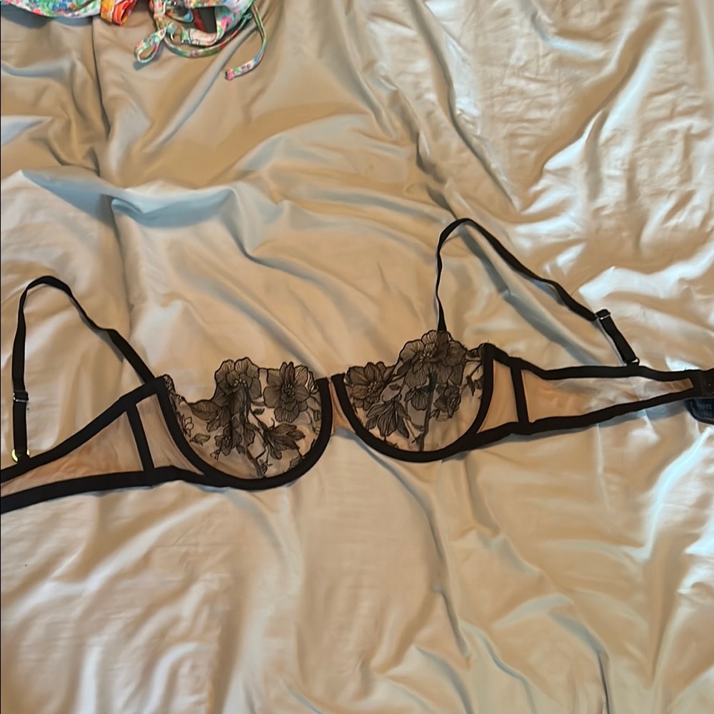 H&M Black Bra Intimates & Sleepwear